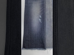 Jeans Jaquard T5006 denim met strookdesign