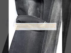 Denim Jeans Materiaal Super Soft Stretch Dual-Core Right Twill Zwarte Denim Stof 10 oz JSD3078A Jeans Kleding Stof