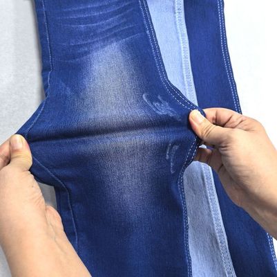 Mode Hoogte Stretch Satine Denim Stof Licht Gewicht 9OZ 58' 59'