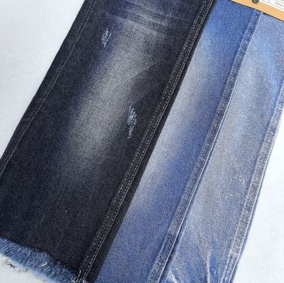 kopen Soft Hand Feeling Cotton Spandex Denim Stof Low Elastic Roll Geverfd Voor Vrouw Of Kinderen Jean online manufacture