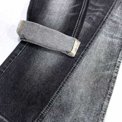 kopen Zwaargewicht zwart warp flauw katoenen denimstof voor dames of heren jeans online manufacture