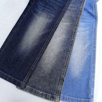 kopen Dubbele spandex kern katoen spandex denim met warp slub denim stof voor kinderen en dame online manufacture