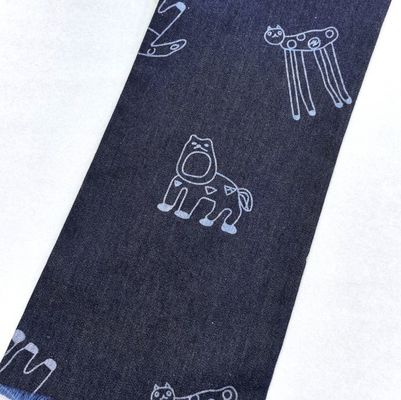 kopen Dieren gedrukt lichtgewicht denim stof voor kinderen jeans jas of shirt online manufacture