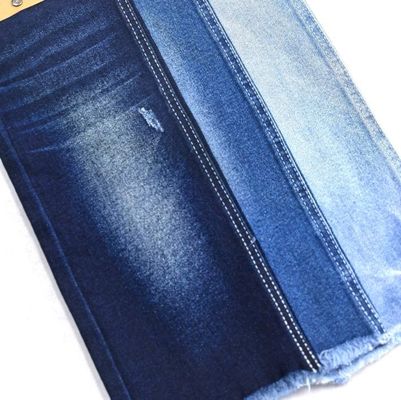 kopen 12.5OZ Zwaar Gewicht Spandex Stretch Katoen Polyester Denim Stof DONKERBLAUW JSD3242 stijl TWILL online manufacture
