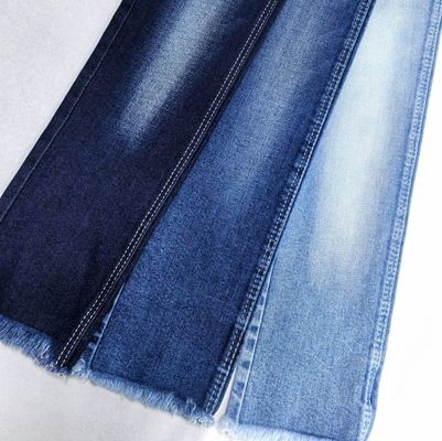 kopen 92% C 6% P 2% S Katoen Spandex Denim Stof Stretch Super Dark Blue 11 oz online manufacture