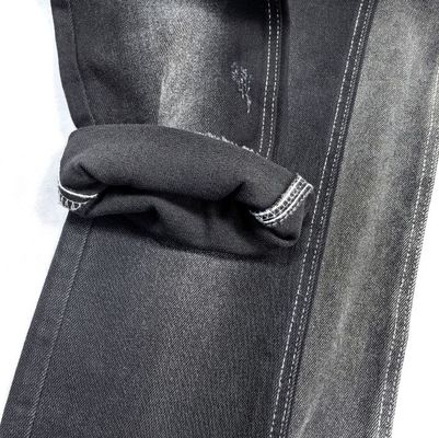 kopen Zwarte, zachte, zware, denimstof voor mannen, jeans, 65%C, 33%P, 2%S online manufacture