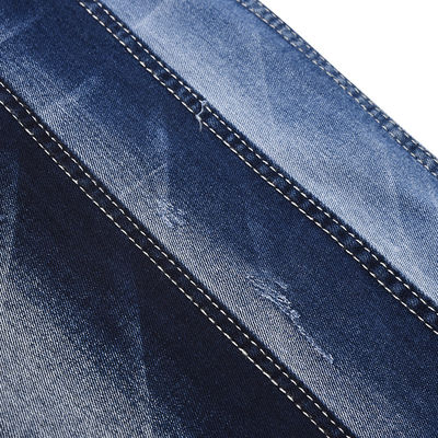 kopen Verkrimpingsbestendige katoen polyester spandex denim stof JZT579-9 8,9 oz online manufacture