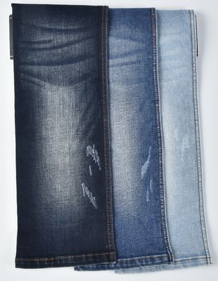 kopen Verminkingsbestendige katoenen polyester SPANDEX DENIM FABRIC QY001 10,5 oz online manufacture