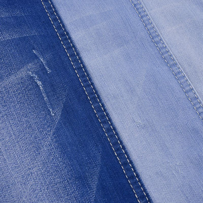 kopen Verminkingsbestendige katoen polyester SPANDEX DENIM FABRIC QY034-3 9,4 oz online manufacture