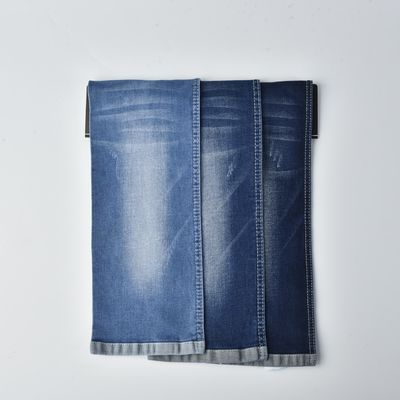 kopen Verminkingsbestendige katoen polyester SPANDEX DENIM FABRIC QY036-10 10,6 oz online manufacture