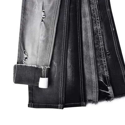 kopen 10oz krimpvast katoen polyester spandex denim stretch jean materiaal online manufacture