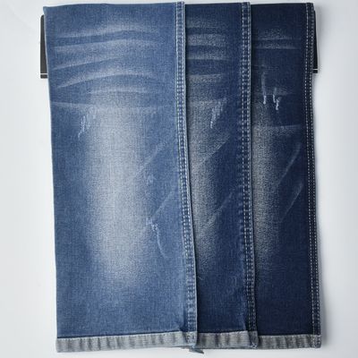 kopen 11oz gedrukt Stretch Denim Stof Katoen Polyester Spandex Krimpvast online manufacture