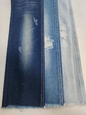 kopen Superzachte, zware katoen-polyester denim stof met 10*7 constructie JSD3116 11.1oz online manufacture