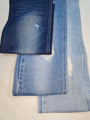 kopen 11.4oz Zwaar Katoen Polyester DONKER INDIGO Denim Stof met 10+10*7 Constructie JSD3243 voor jeans online manufacture