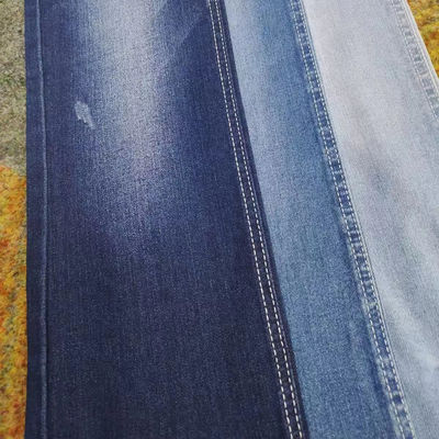 kopen 170 cm breed Woven Stretch Blue Denim Stof 8.2oz Duurzaam en stijlvol online manufacture