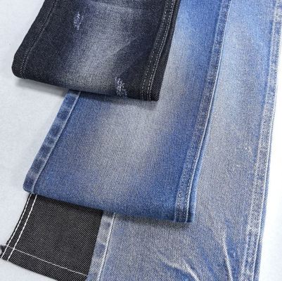 kopen 98% Katoen 2% Spandex Denim Stof Voor T-shirt Productie In Bulk online manufacture