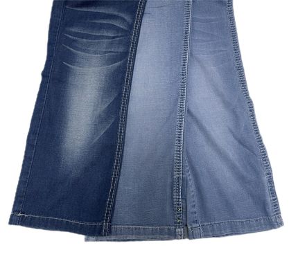kopen Blauw geweven zomer lichtgewicht tencel lyocell elastisch denimstof voor modieuze jeans online manufacture