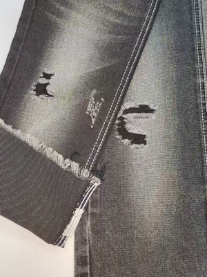 kopen 11.3oz Zwaar ZWART/ZWART Denim Stof Met 10x7 Constructie Voor Jeans online manufacture