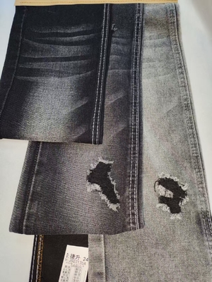 kopen Krimpbestendige katoenen polyester denim stof 11.3 oz TWILL stijl voor jongens jeans online manufacture