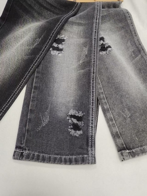 kopen Breathable style TWILL non stretch Denim Stof ZWART/ZWART JSD3226A voor jeans vintage kleding Groothandel denim online manufacture