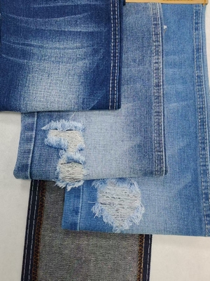 kopen Polyester denimstof van katoen met 10*10 constructie JSD3329 niet elastisch voor damesjeans of vriendjesbroek online manufacture