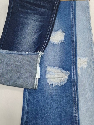kopen 90% BATON zwaargewicht DARK INDIGO Denim Stof Polyester rayon JSD3359 voor jeans of denim Groothandel online manufacture