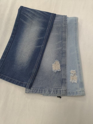 kopen 10.7oz ademend katoen viscose polyester donker indigo 180cm niet rekbaar denim stof 10x7 JSD3075-1 online manufacture