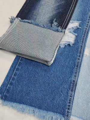 kopen Goede kwaliteit 90% KATOEN DONKER INDIGO Denim Stof  Stretchvrij JSD3071 voor  jeans kleding groothandel denim online manufacture