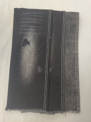 kopen 7.9oz Geen elastisch Katoen Polyester ZWART/ZWART 180cm Denim stof voor groothandel Denim12+12*16 JSD3104A online manufacture