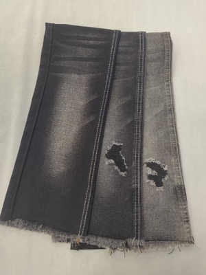 kopen 75.2% Katoen Geen elastische katoen polyester Rayon ZWART/ZWART 178-180 cm Denimstof 10*7 JSD3135A online manufacture