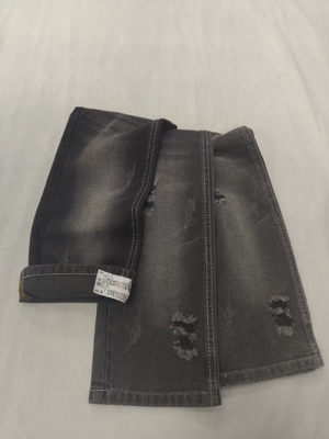 kopen 64.2% Katoen Geen stretch Katoen Polyester ZWART/ZWART 178-180cm Denim stof 10*10 JSD3226A online manufacture