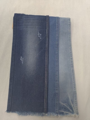 kopen 9.7oz Right Twill Stijl Geen rek katoen Polyester Viscose DARK INDIGO 178-180cm Denim stof 12x12 JSD3227 online manufacture