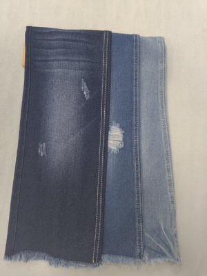 kopen 9.3oz  Geen elastiek Katoen Polyester DONKERBLAUW 178-180cm Denim stof  10x10 JSD3229 online manufacture
