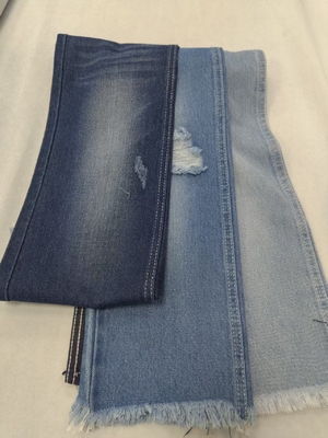 kopen 90% Katoen 10% Polyester Zwaar Denim Stof 11oz Donker Indigo online manufacture