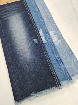 kopen Weinig krimp, hoge kwaliteit, zwaar 14,5 oz katoen-polyester denim geweven voor jeans JSD3424 online manufacture