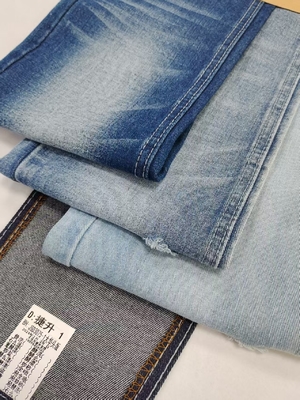 kopen 85% Katoen Geweven Keperstof Donker Indigo Denim Stof Voor Denim Jeans online manufacture