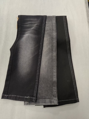 kopen 11.8oz Uitstekende strekking ZWART/ZWART 7*10/105 Links Twill Denim stof JSD3252AL voor hoge kwaliteit online manufacture