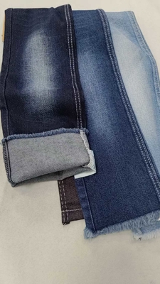 kopen 98% Katoen 2% Spandex 10oz DONKER INDIGO 7+7x10/20 Elastische Denim stof JSD3207 voor mode jeans online manufacture