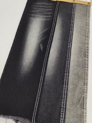 kopen Twill-stijl stretch katoen polyester denim stof met 10S voor casual jeans kleding online manufacture