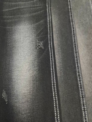 kopen 9.9oz Twill Stijl zwak Stretch zwart/zwart Denim Stof Met 180cm volle breedte JSD3094A Voor Jeans Lady Or Man online manufacture