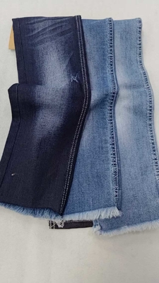 kopen Hoogwaardige 9 oz, 98% katoen 2% spandex donker indigo denim stof JSD3432 voor mode jeans online manufacture