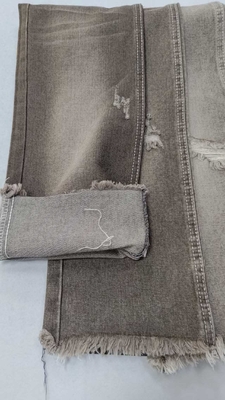 kopen 10.6oz Zwarte koffie 10x7 met volle breedte 180cm Links twill Geen Stretch Denim stof JSD3023DB voor jeans online manufacture