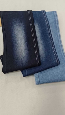 kopen 14oz DARK BLAU met volle breedte 153-155cm Licht Stretch Denim stof JSD3437-1 voor mode broek broek online manufacture