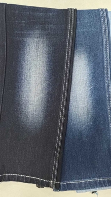 kopen 12.5oz Donkerblauw met volle breedte 168-170cm Lichte Stretch Denim stof elastisch op zowel waft en warp JSD3438-1 voor mode broek online manufacture