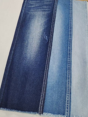 kopen Weinig krimp 8.3oz Katoen Polyester Stretch Denim Stof Twill Stijl 12S Voor Dames Jeans online manufacture
