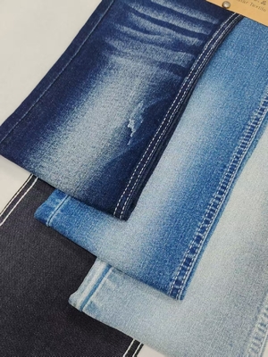 kopen Geweven middelzware high spandex twill denim stof met 10+10*21/40+21/70 constructie JSD3319 voor jeans online manufacture