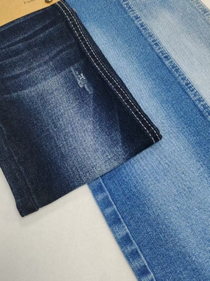 kopen 8.5oz Middelzwaar Siro Garen Cross Slub Denim Stof met Hoge Spandex met 12+12*21/55 Constructie JSD3059 Voor Jeans online manufacture