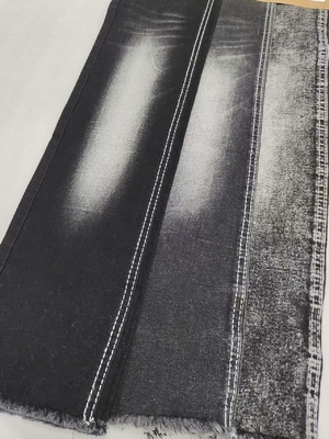 kopen ZWART/ZWART Twill Stijl 9.7oz 68% Katoen Denim Stof Met 10*21/70 Constructie Voor Jeans online manufacture