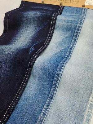 kopen 8.9oz 85%Cotton Dual-Core Siro Yarn Cross Slub 10s Denim Fabric 180cm Full Width For Jeans Or Jacket online manufacture