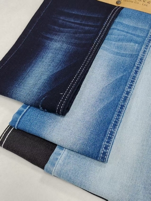 kopen 85% Katoen 13% Polyester 2% Spandex Siro Garen Cross Slub 10S DONKER INDIGO Denim Stof JSD3298 Voor Jeans Of Jas online manufacture